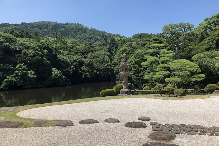 Japanese garden of Kokokuji